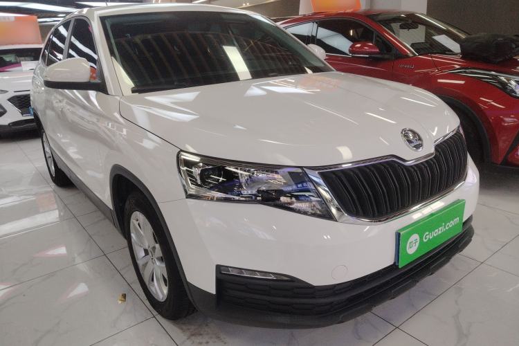 Used Skoda Kamiq 2018 1.5L Automatic Standard Version China V Emission Standard Front Right 45 Deg