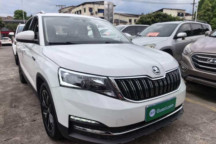Used Skoda Kamiq 2018 1.5L Automatic Comfort Edition China V Standard Front Right 45 Deg