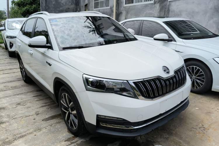 Used Skoda Kamiq 2018 1.5L Manual Comfort Edition China VI Standard Front Right 45 Deg