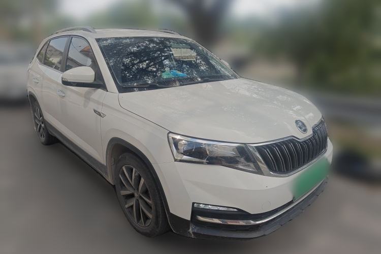 Used Skoda Kamiq 2018 1.5L Automatic Comfort Edition China VI Standard Front Right 45 Deg