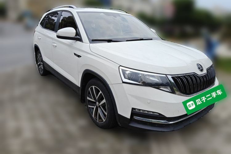 Used Skoda Kamiq 2018 1.5L Automatic Comfort Edition China V Standard Front Right 45 Deg