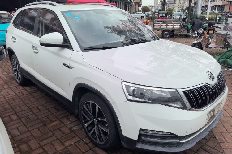 Used Skoda Kamiq 2018 1.5L Automatic Comfort Edition China V Standard Front Right 45 Deg