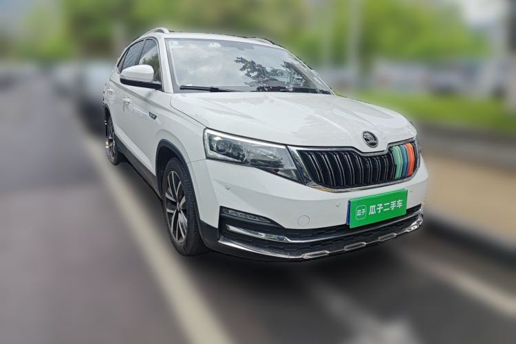 Used Skoda Kamiq 2018 1.5L Automatic Comfort Edition China V Standard Front Right 45 Deg