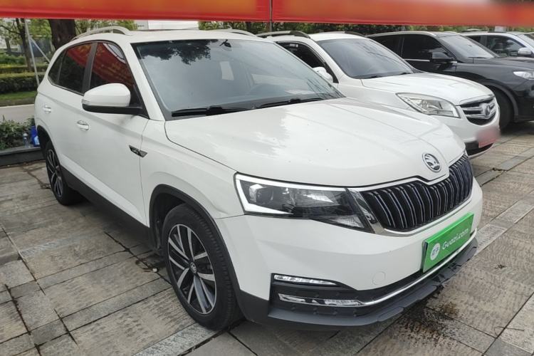 Used Skoda Kamiq 2018 1.5L Automatic Comfort Edition China VI Standard Front Right 45 Deg