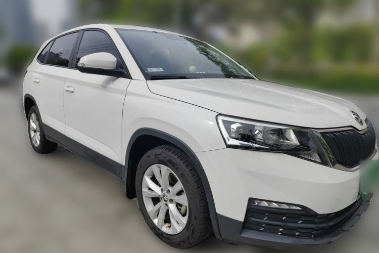 Used Skoda Kamiq 2018 1.5L Manual Standard Edition China V standard Front Right 45 Deg