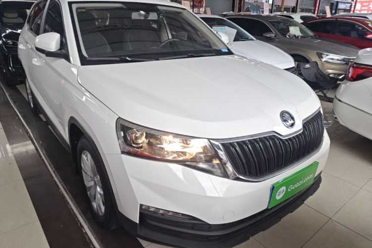Used Skoda Kamiq 2018 1.5L Automatic Standard Version China V Emission Standard Front Right 45 Deg