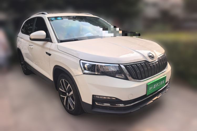 Used Skoda Kamiq 2018 1.5L Manual Comfort Edition China VI Standard Front Right 45 Deg