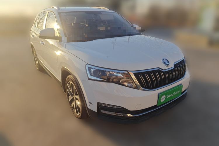 Used Skoda Kamiq 2018 1.5L Automatic Comfort Edition China V Standard Front Right 45 Deg