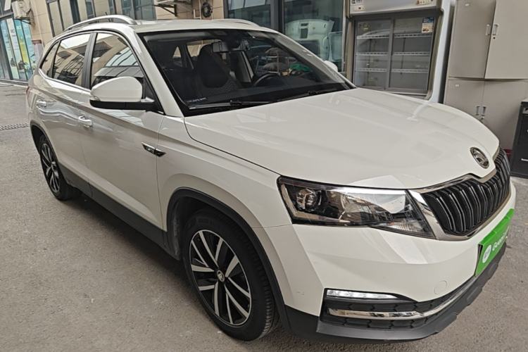 Used Skoda Kamiq 2018 1.5L Automatic Comfort Edition China V Standard Front Right 45 Deg