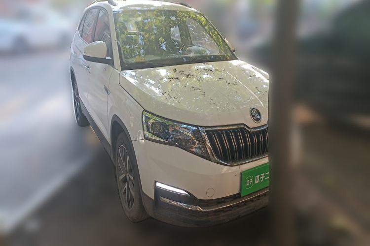 Used Skoda Kamiq 2018 1.5L Automatic Comfort Edition China V Standard Front Right 45 Deg