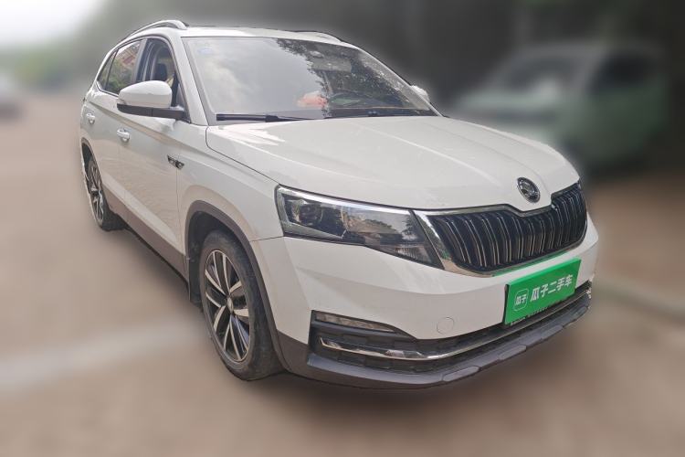 Used Skoda Kamiq 2018 1.5L Automatic Comfort Edition China V Standard Front Right 45 Deg