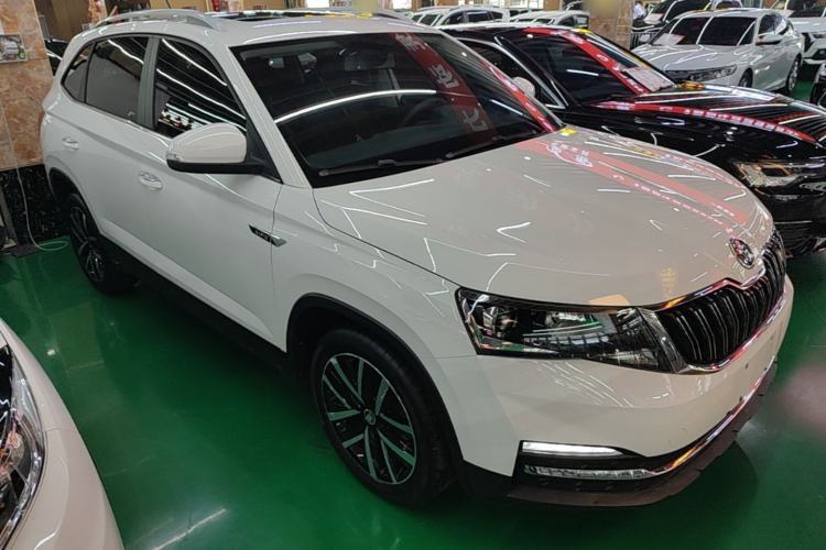 Used Skoda Kamiq 2018 1.5L Automatic Comfort Edition China V Standard Front Right 45 Deg