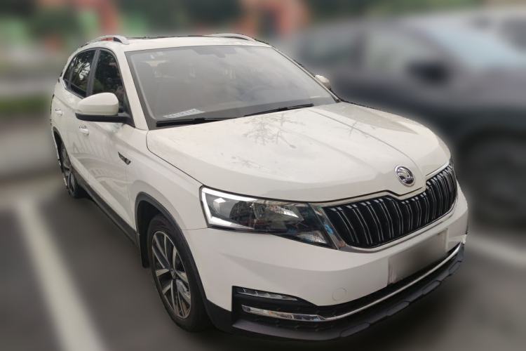 Used Skoda Kamiq 2018 1.5L Manual Comfort Edition China VI Standard Front Right 45 Deg
