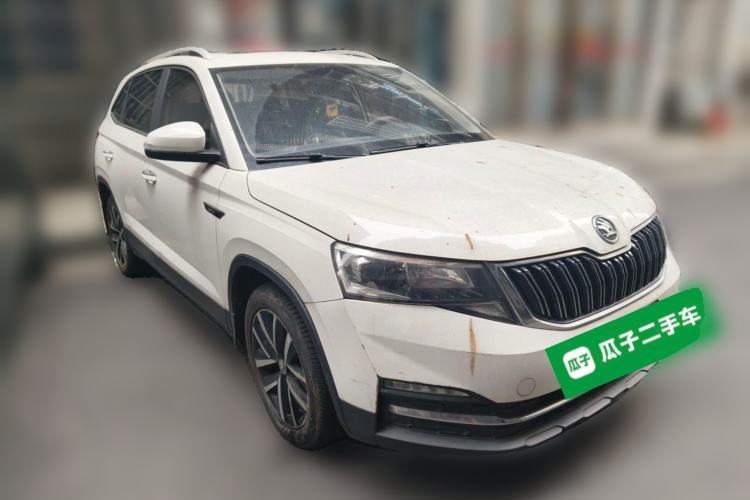 Used Skoda Kamiq 2018 1.5L Automatic Comfort Edition China V Standard Front Right 45 Deg