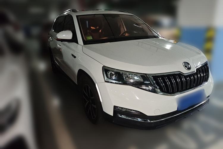 Used Skoda Kamiq 2018 1.5L Automatic Comfort Edition China V Standard Front Right 45 Deg