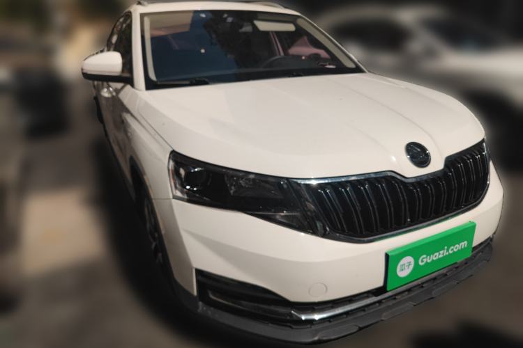 Used Skoda Kamiq 2018 1.5L Automatic Comfort Edition China VI Standard Front Right 45 Deg