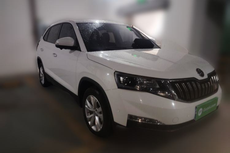 Used Skoda Kamiq 2018 1.5L Automatic Standard Version China V Emission Standard Front Right 45 Deg