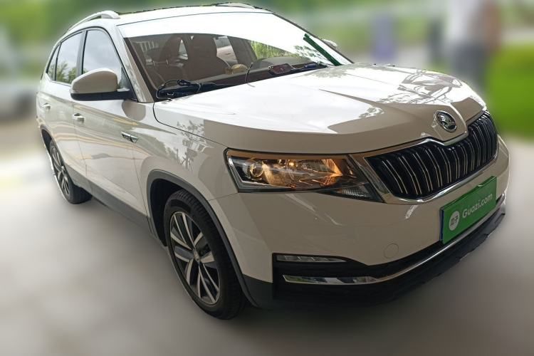 Used Skoda Kamiq 2018 1.5L Automatic Comfort Edition China V Standard Front Right 45 Deg
