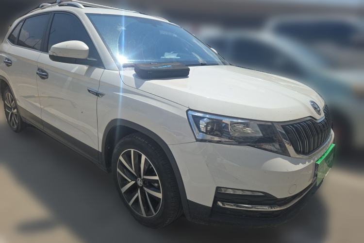 Used Skoda Kamiq 2018 1.5L Automatic Comfort Edition China VI Standard Front Right 45 Deg