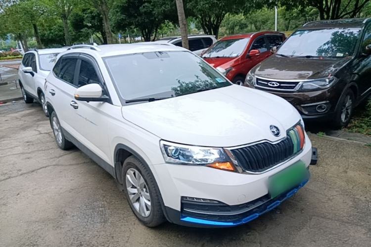 Used Skoda Kamiq 2018 1.5L Manual Standard Edition China V standard Front Right 45 Deg