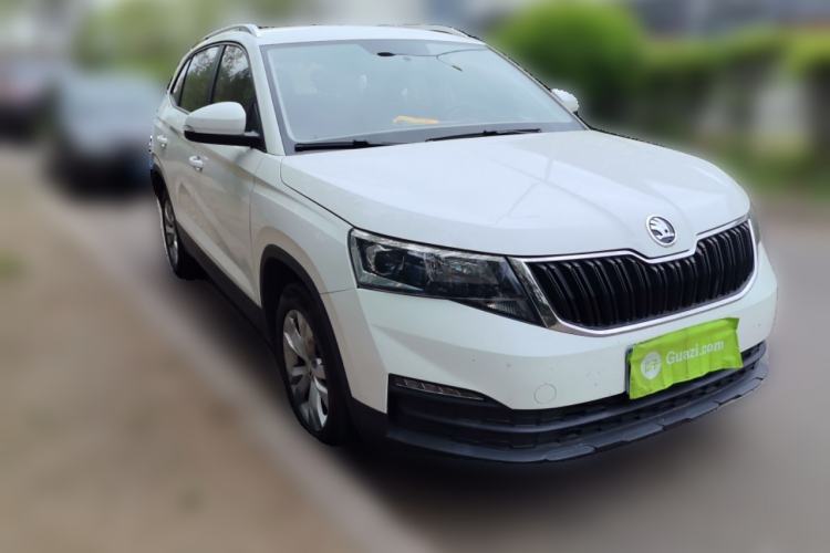 Used Skoda Kamiq 2018 1.5L Automatic Standard Version China V Emission Standard Front Right 45 Deg