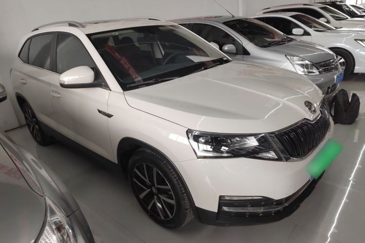 Used Skoda Kamiq 2018 1.5L Manual Comfort Edition China VI Standard Front Right 45 Deg
