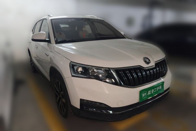 Used Skoda Kamiq 2018 1.5L Automatic Comfort Edition China VI Standard Front Right 45 Deg