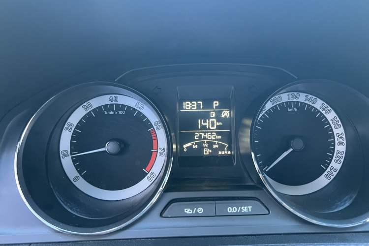 Used Skoda Kamiq 2018 1.5L Automatic Comfort Edition China VI Standard Odometer Close Up