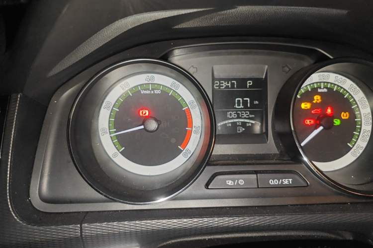 Used Skoda Kamiq 2018 1.5L Automatic Comfort Edition China VI Standard Odometer Close Up