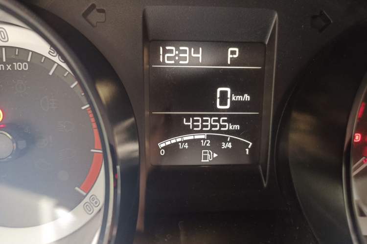 Used Skoda Kamiq 2018 1.5L Automatic Comfort Edition China VI Standard Odometer Close Up