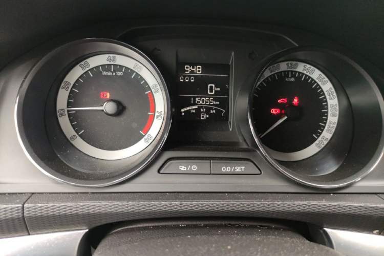 Used Skoda Kamiq 2018 1.5L Manual Comfort Edition China VI Standard Odometer Close Up
