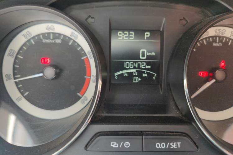 Used Skoda Kamiq 2018 1.5L Automatic Comfort Edition China VI Standard Odometer Close Up