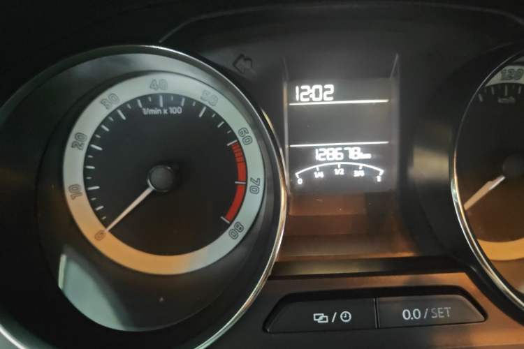 Used Skoda Kamiq 2018 1.5L Automatic Comfort Edition China VI Standard Odometer Close Up