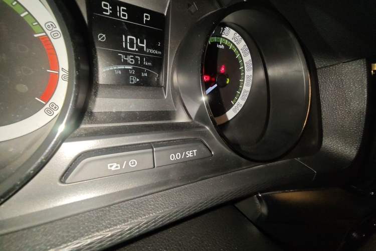 Used Skoda Kamiq 2018 1.5L Automatic Comfort Edition China VI Standard Odometer Close Up