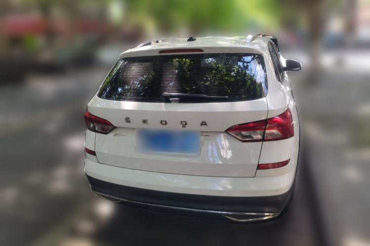 Used Skoda Kamiq 2018 1.5L Automatic Comfort Edition China VI Standard Rear