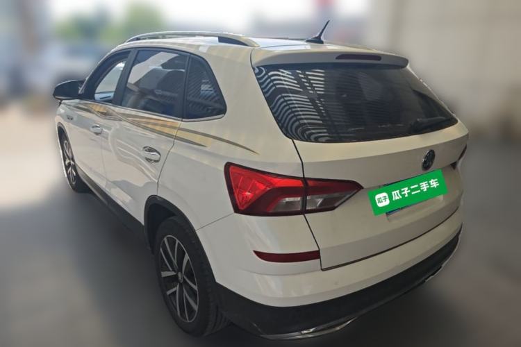 Used Skoda Kamiq 2018 1.5L Automatic Comfort Edition China VI Standard Rear Left 45 Deg