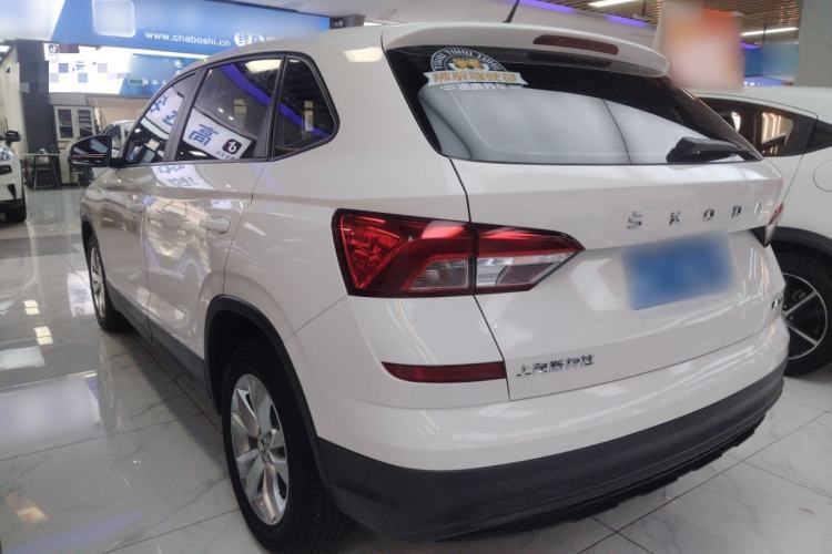 Used Skoda Kamiq 2018 1.5L Automatic Standard Version China V Emission Standard Rear Left 45 Deg