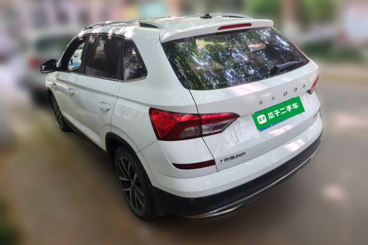 Used Skoda Kamiq 2018 1.5L Automatic Comfort Edition China VI Standard Rear Left 45 Deg