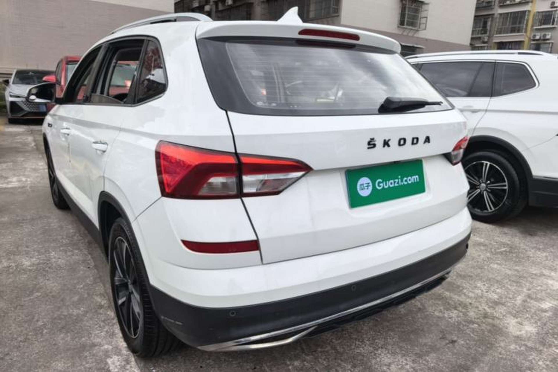 Used Skoda Kamiq 2018 1.5L Automatic Comfort Edition China V Standard Rear Left 45 Deg