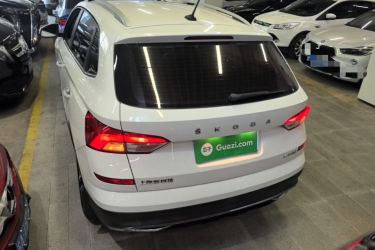Used Skoda Kamiq 2018 1.5L Automatic Comfort Edition China VI Standard Rear Left 45 Deg