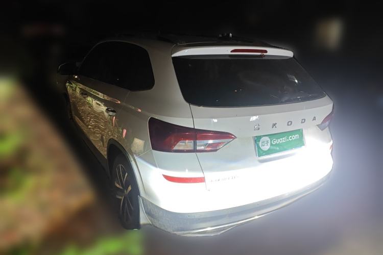 Used Skoda Kamiq 2018 1.5L Automatic Comfort Edition China VI Standard Rear Left 45 Deg