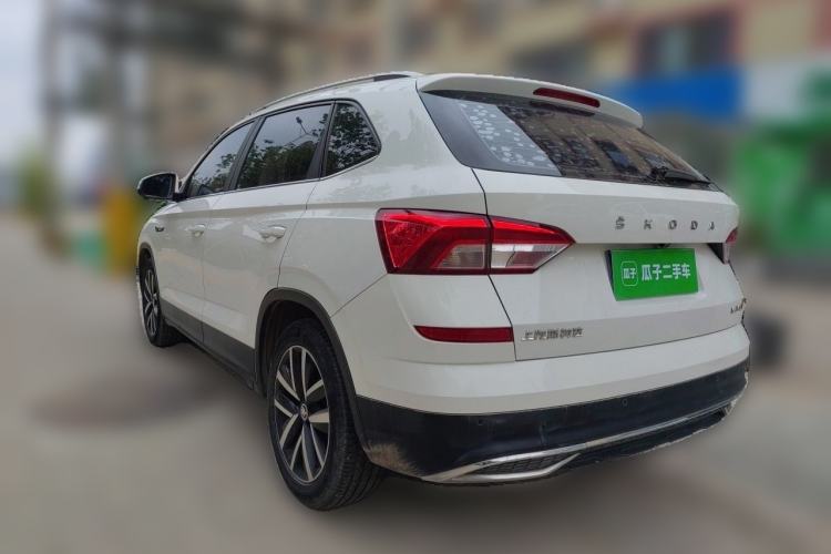 Used Skoda Kamiq 2018 1.5L Automatic Comfort Edition China VI Standard Rear Left 45 Deg