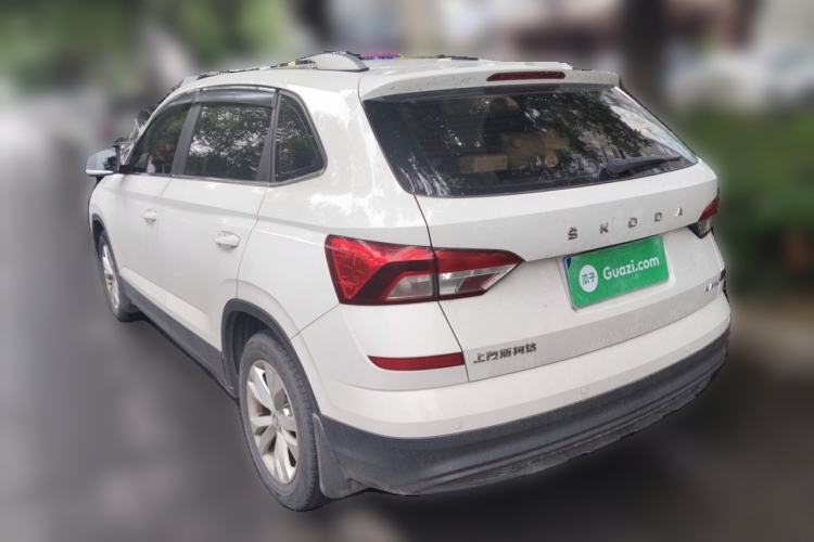 Used Skoda Kamiq 2018 1.5L Automatic Standard Edition China VI Rear Left 45 Deg