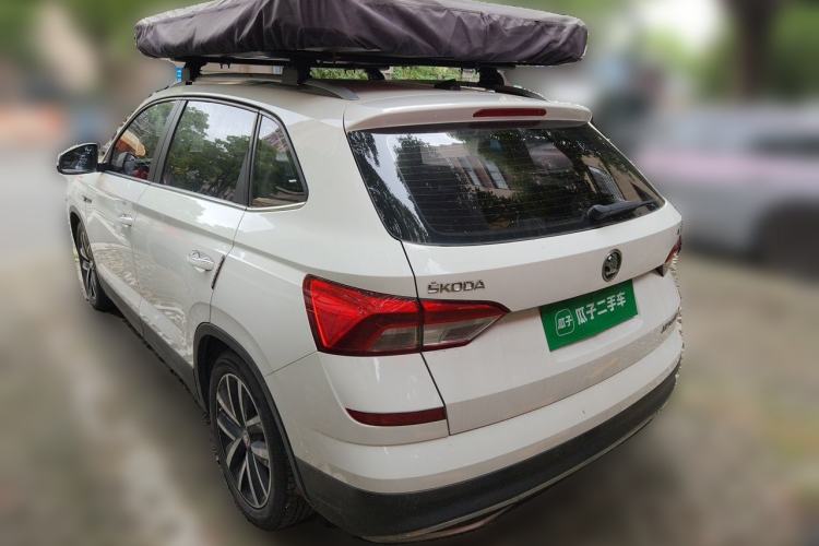 Used Skoda Kamiq 2018 1.5L Automatic Comfort Edition China VI Standard Rear Left 45 Deg