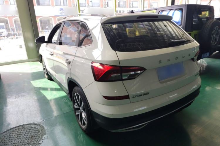 Used Skoda Kamiq 2018 1.5L Automatic Comfort Edition China V Standard Rear Left 45 Deg