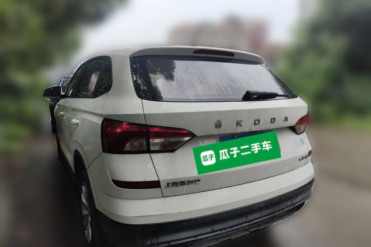 Used Skoda Kamiq 2018 1.5L Automatic Standard Edition China VI Rear Left 45 Deg