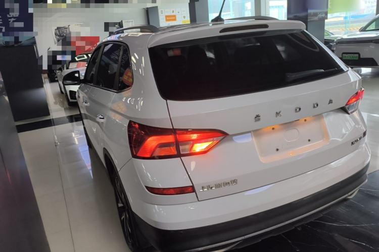 Used Skoda Kamiq 2018 1.5L Automatic Comfort Edition China VI Standard Rear Left 45 Deg
