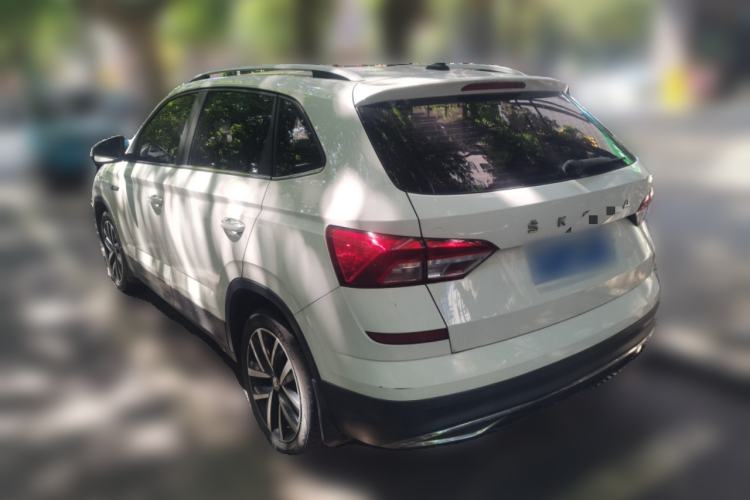 Used Skoda Kamiq 2018 1.5L Automatic Comfort Edition China VI Standard Rear Left 45 Deg