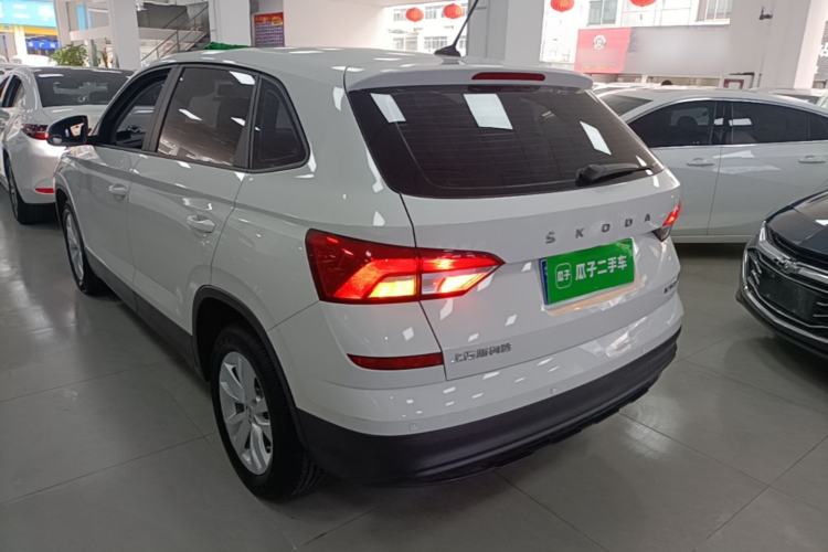 Used Skoda Kamiq 2018 1.5L Automatic Standard Version China V Emission Standard Rear Left 45 Deg