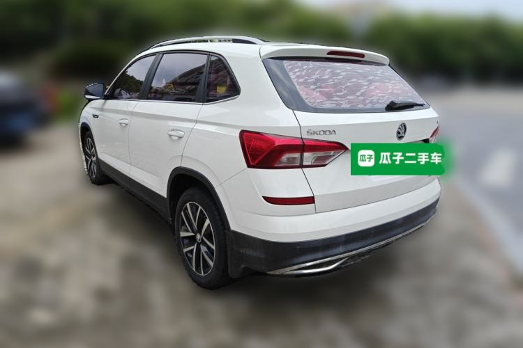 Used Skoda Kamiq 2018 1.5L Automatic Comfort Edition China V Standard Rear Left 45 Deg